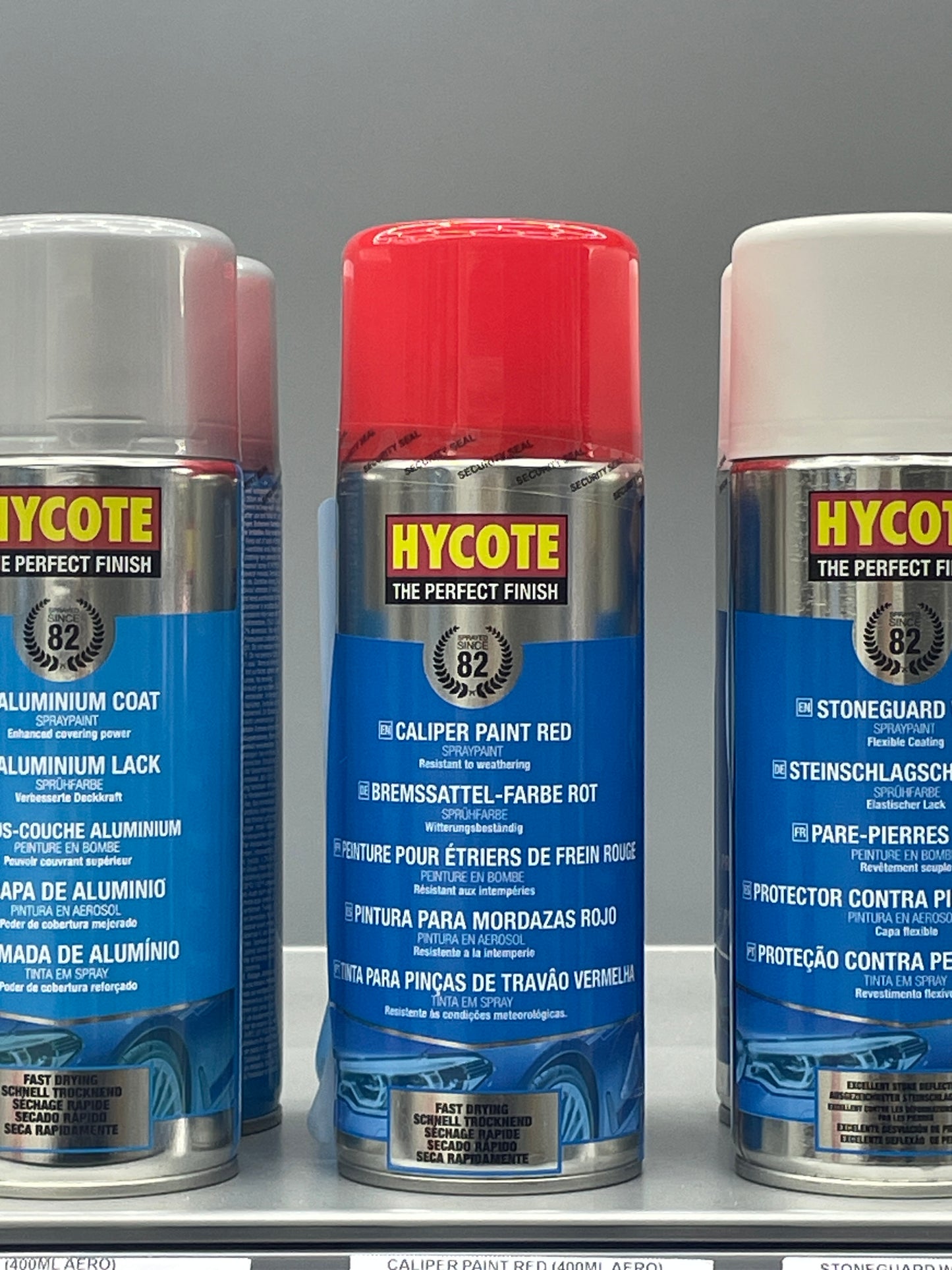 HYCOTE CALIPER RED SPRAY PAINT