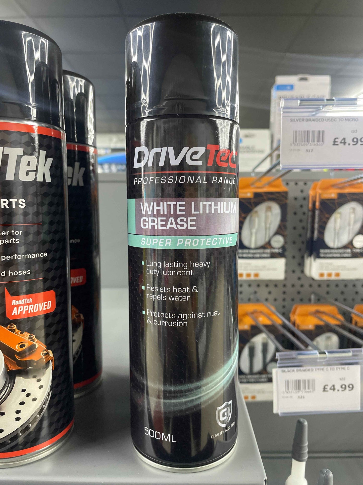 DRIVETEC WHITE LITHIUM GREASE SUPER PROTECTIVE 500ML