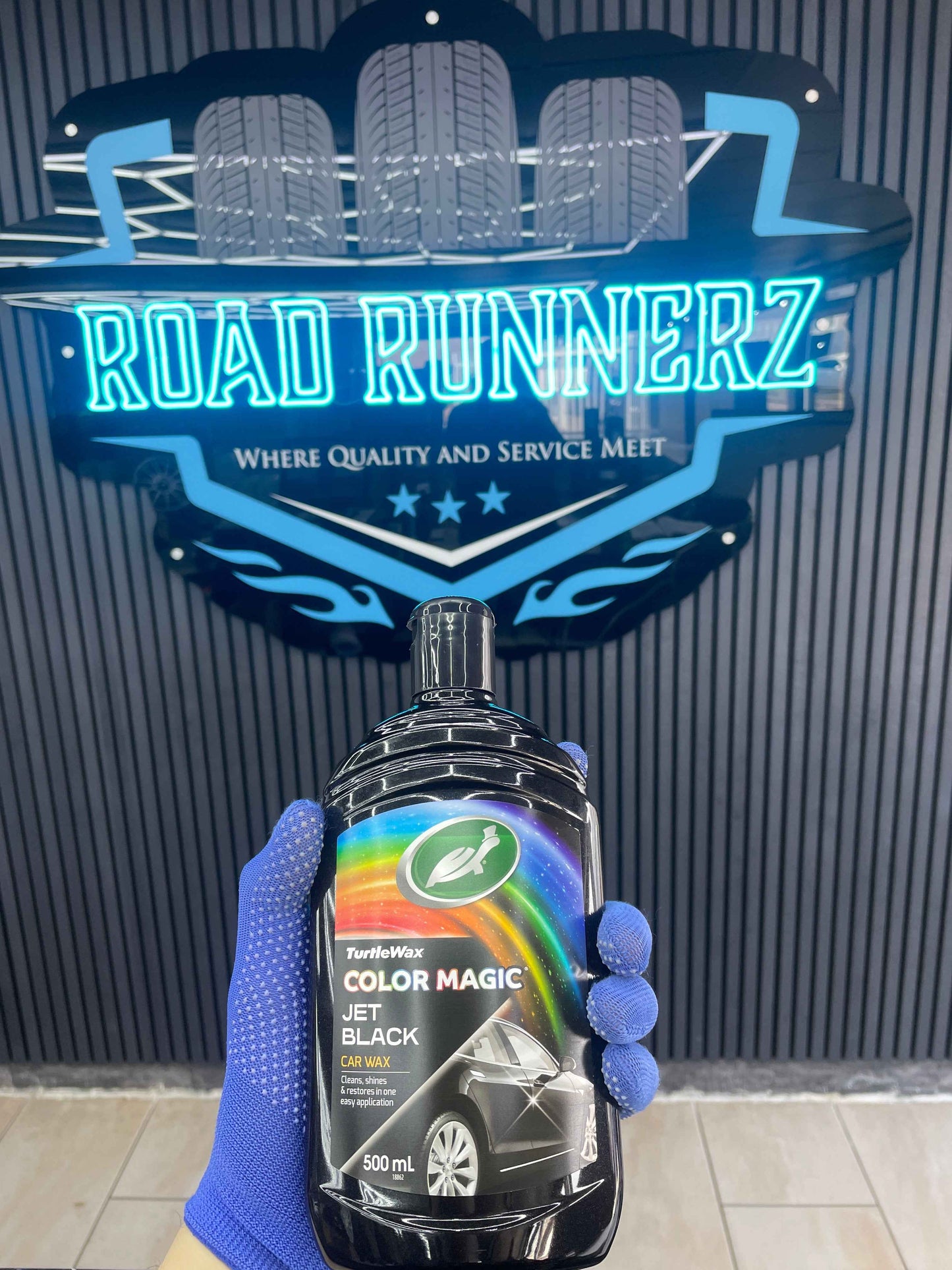 TURTLEWAX COLOR MAGIC JET BLACK CAR WAX