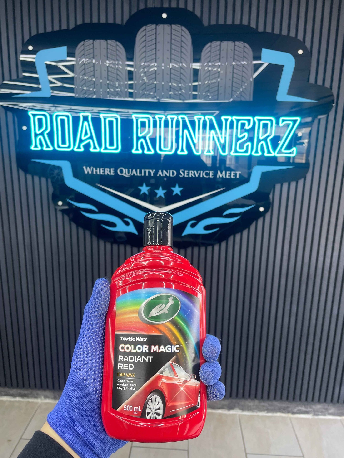 TURTLEWAX COLOR MAGIC RADIANT RED CAR WAX
