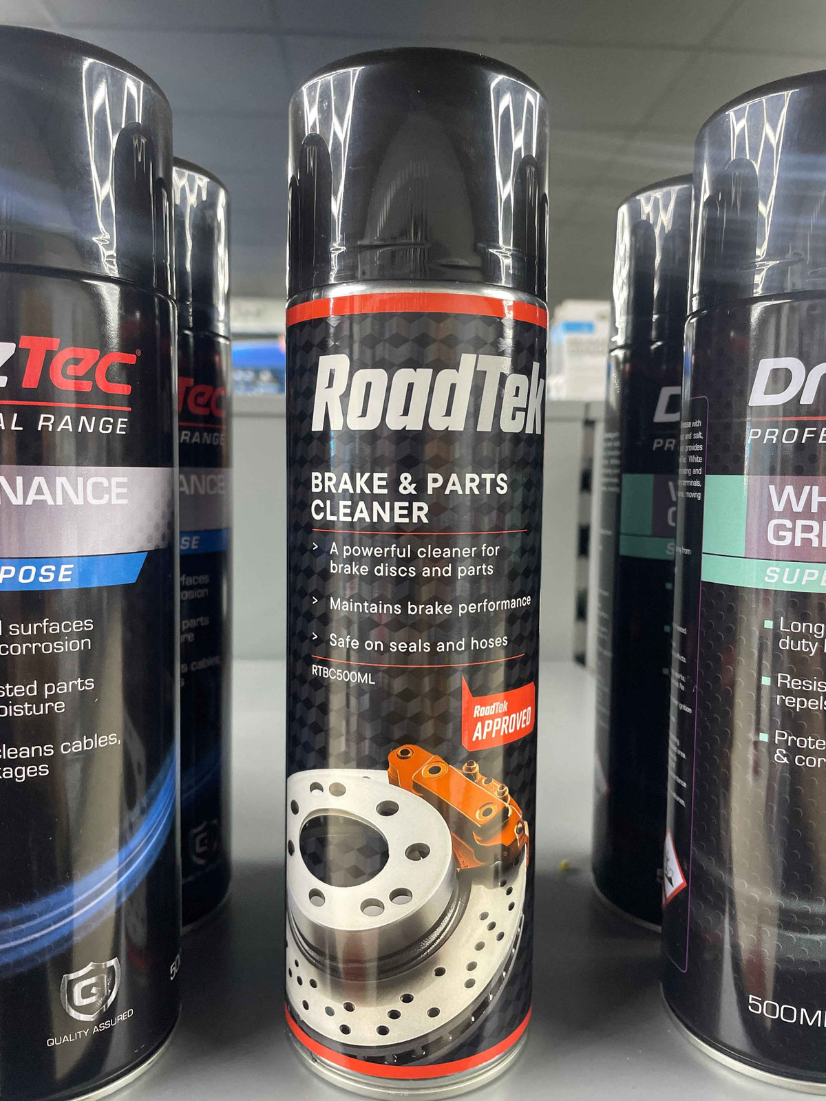 ROADTEK BRAKE & PARTS CLEANER 500ML