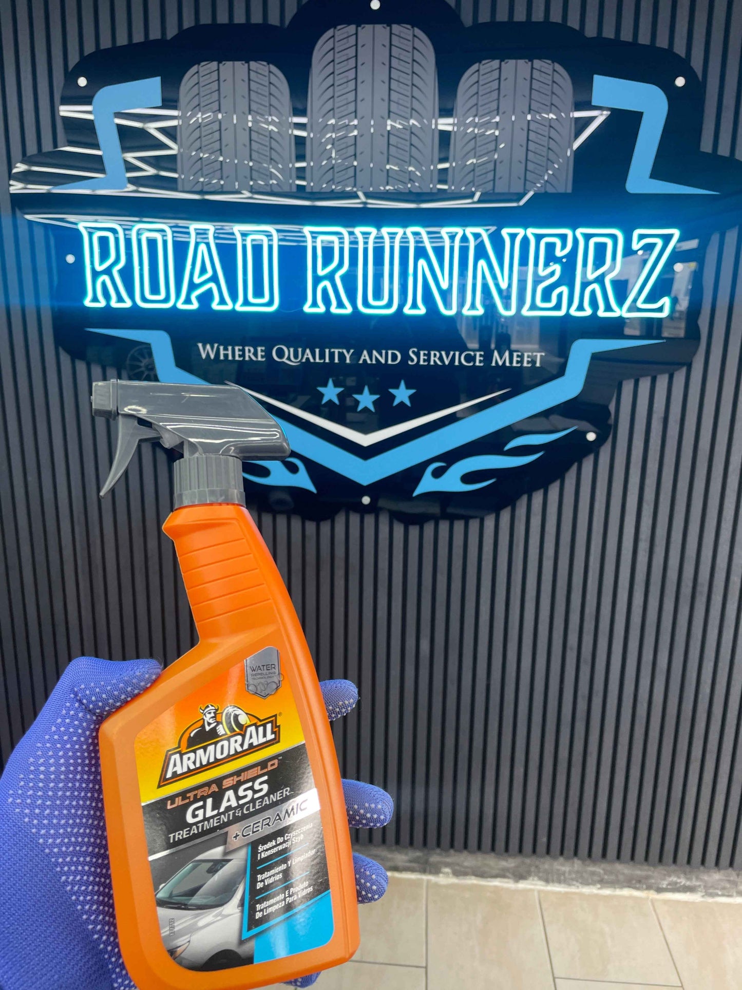 ARMORALL ULTRA SHIELD GLASS TREATMENT & CLEANER