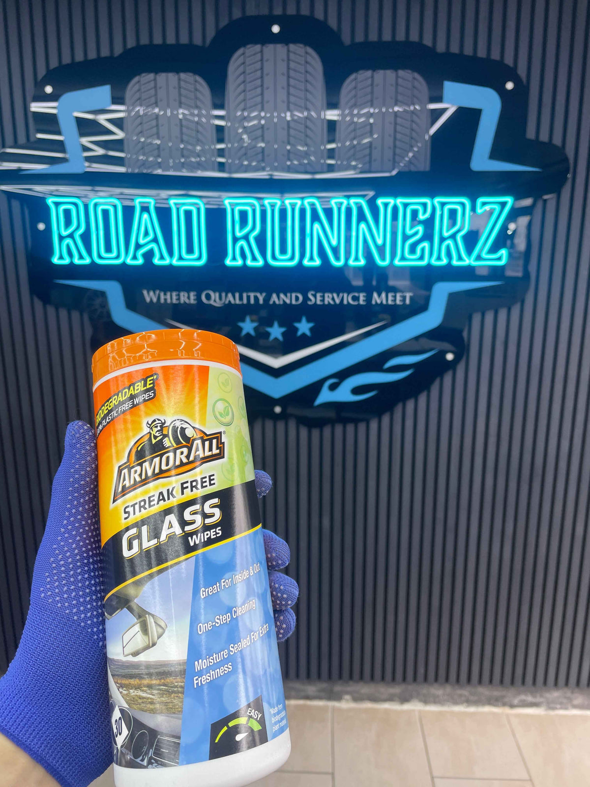 ARMORALL STREAK FREE GLASS WIPES