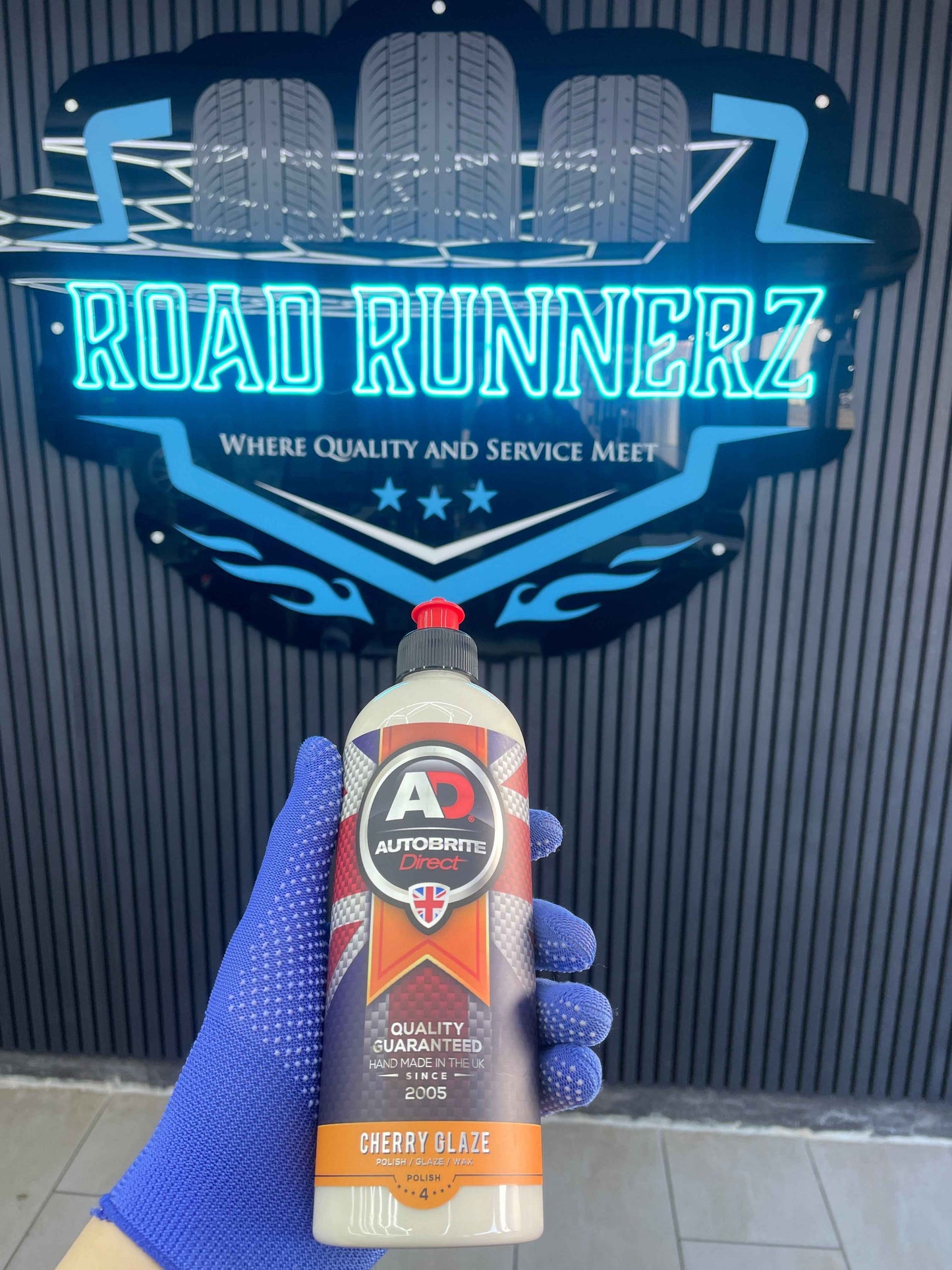 AUTOBRITE CHERRY GLAZE POLISH/GLAZE/WAX 500ML