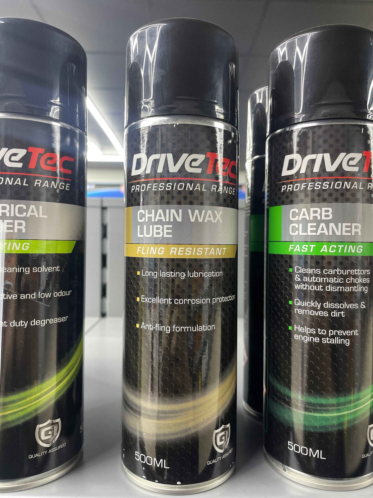 DRIVETEC CHAIN WAX LUBE FLING RESISTANT 500ML