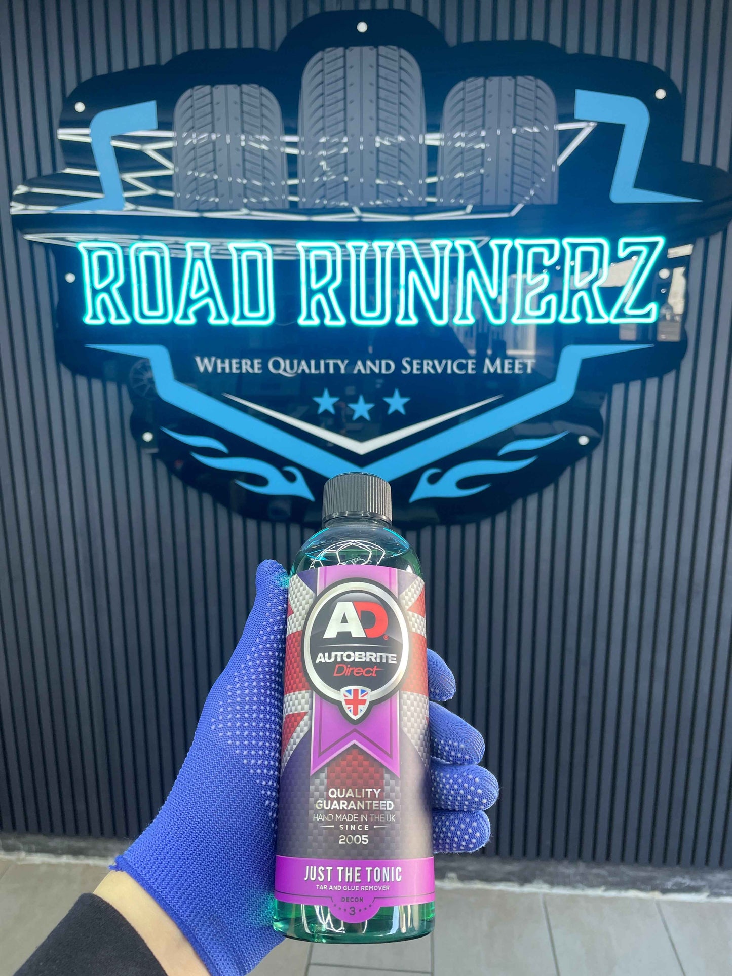 AUTOBRITE JUST THE TONIC TAR AND GLUE REMOVER 500ML