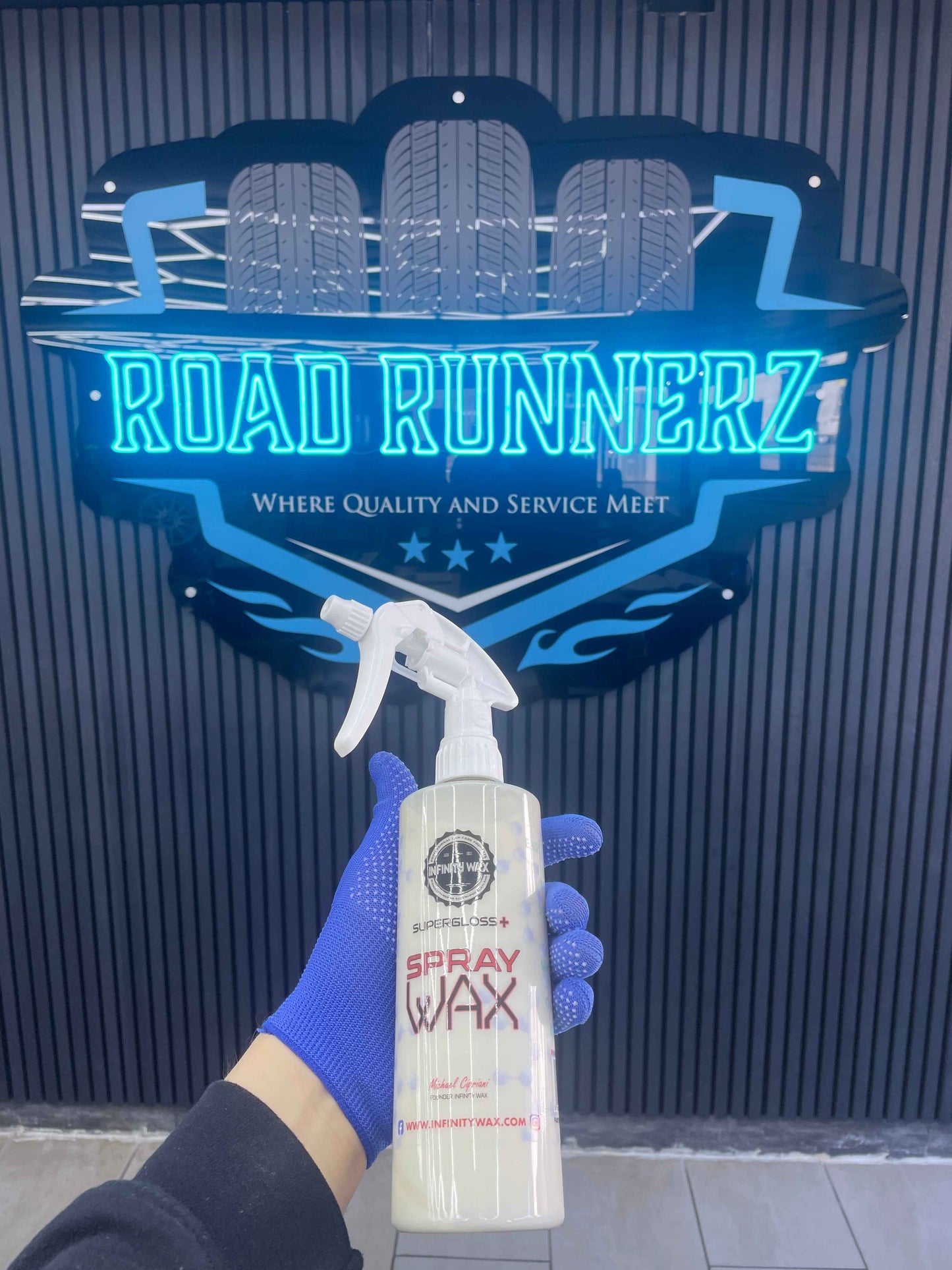 INFINITY WAX SUPERGLOSS SPRAY WAY