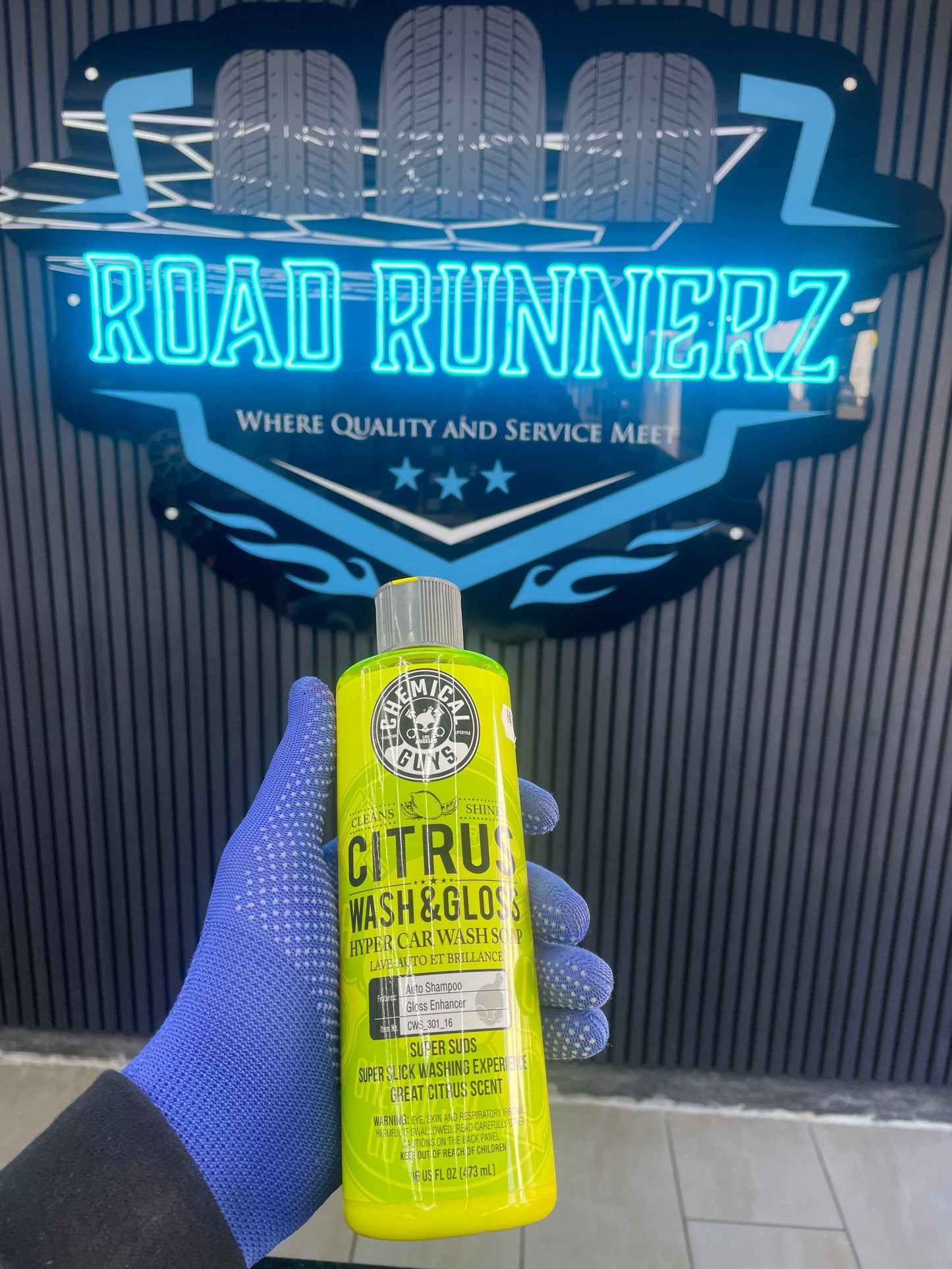 CHEMICAL GUYS CITRUS WASH&GLOSS HYPER CAR WASH SOAP 500ML