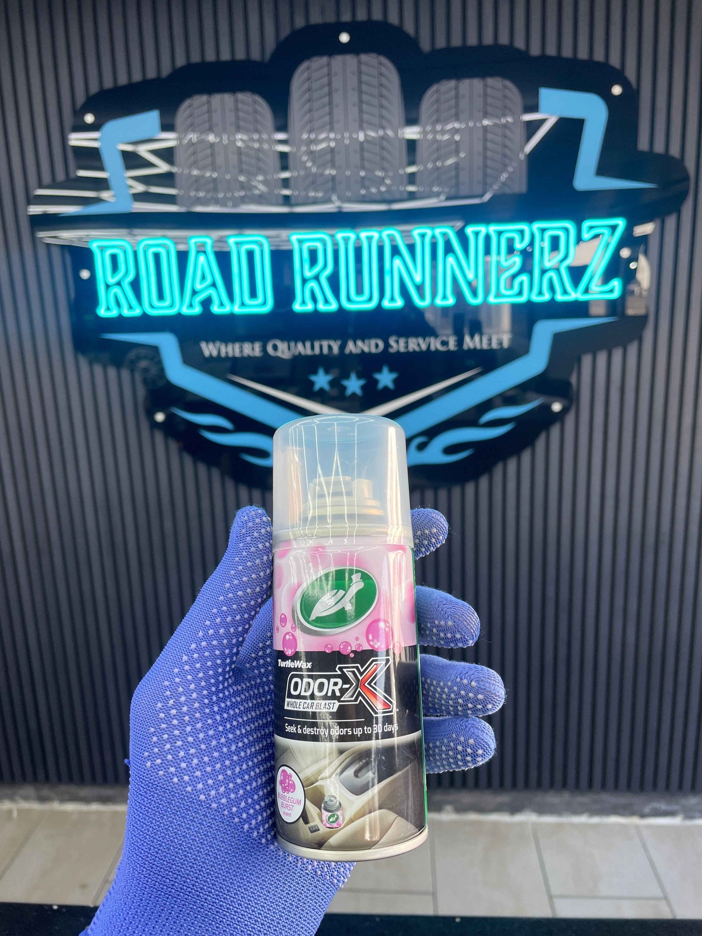 TURTLEWAX ODOR-X WHOLE CAR BLAST BUBBLEGUM BURST