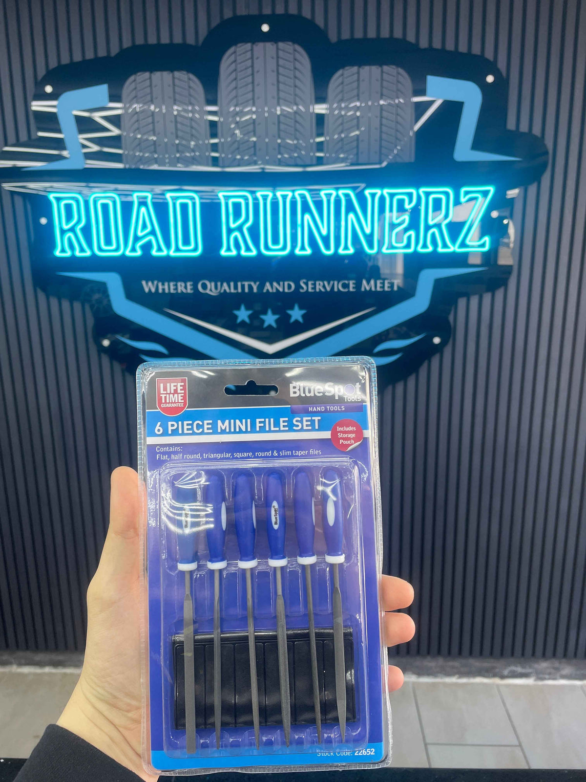 BLUESPOT 6 PIECE MINI FILE SET