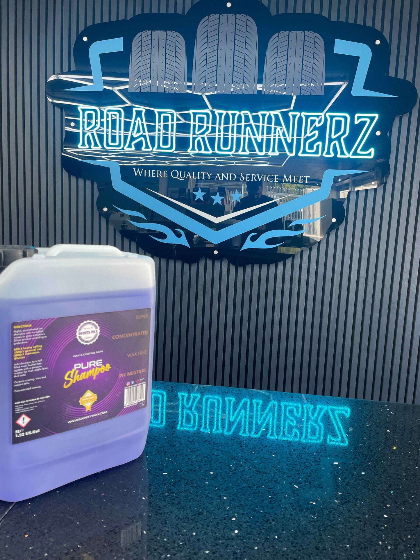 INFINITY WAX PURE SHAMPOO 5L