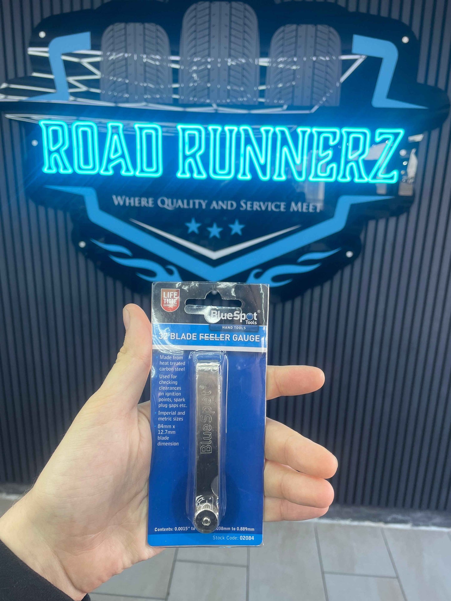 BLUESPOT 32 BLADE FEELER GAUGE