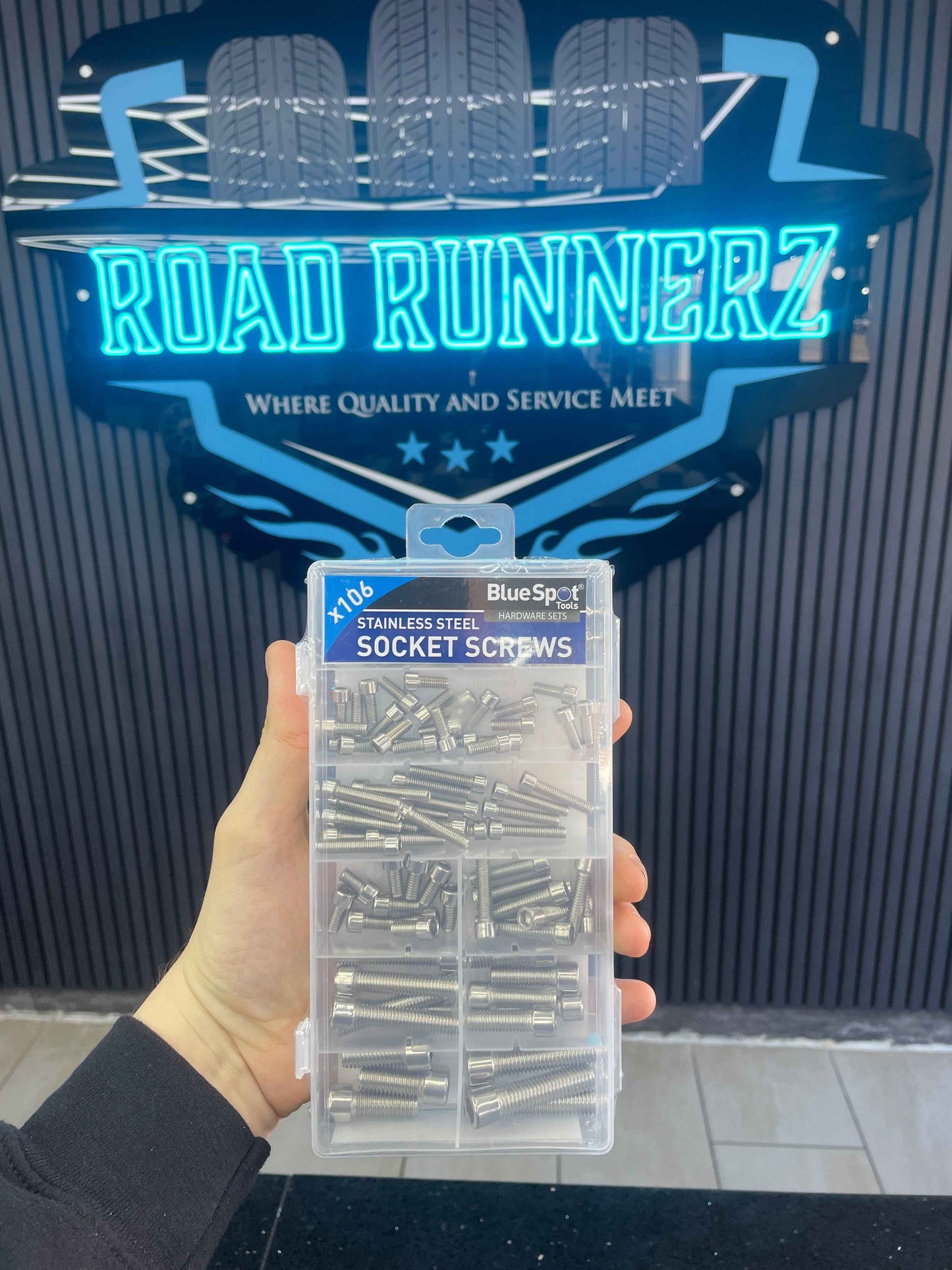 BLUESPOT STAINLESS STEEL SOCKET SCREWS