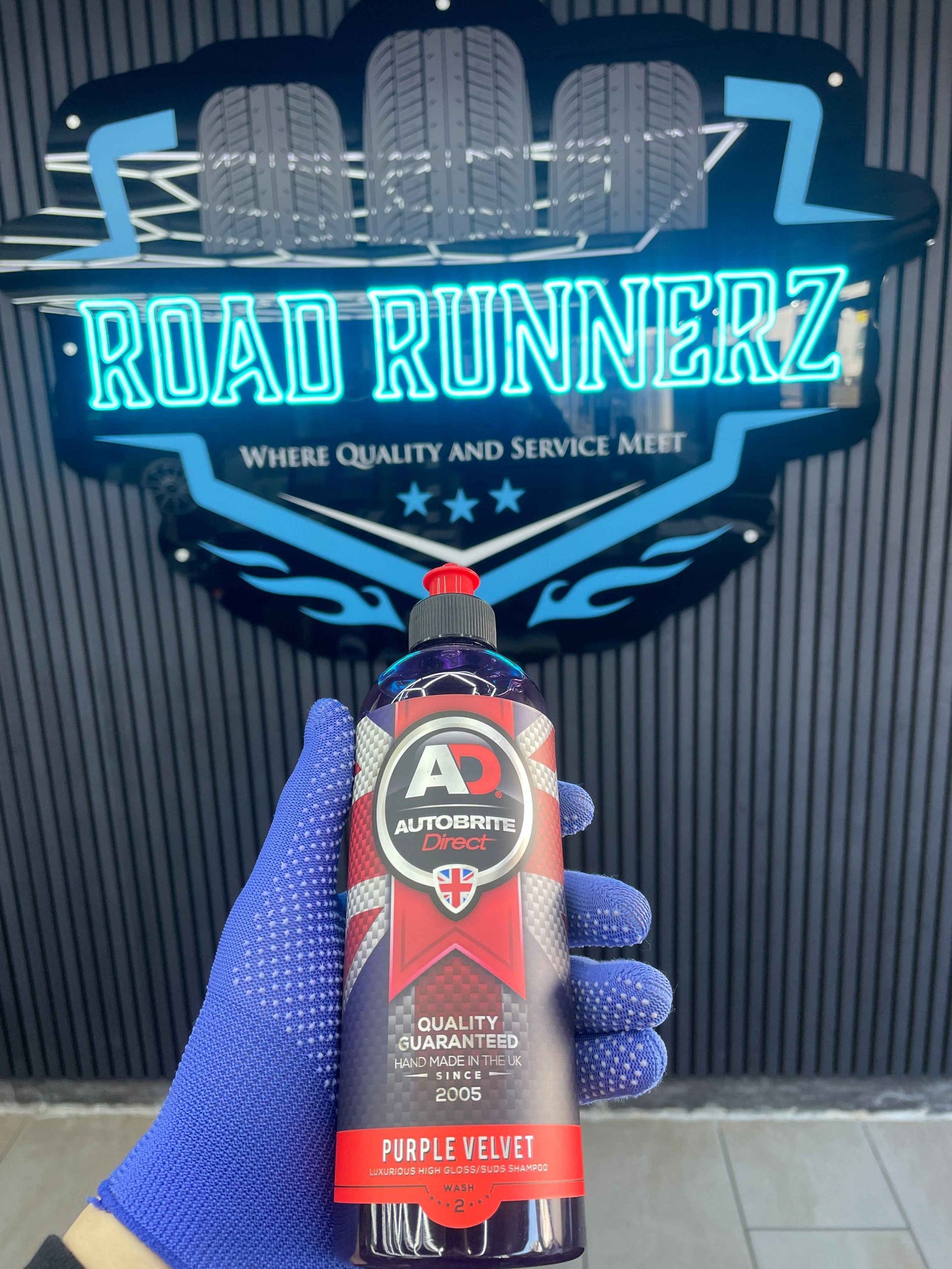 AUTOBRITE PURPLE VELVET LUXURIOUS HIGH GLOSS/SUDS SHAMPOO 500ML