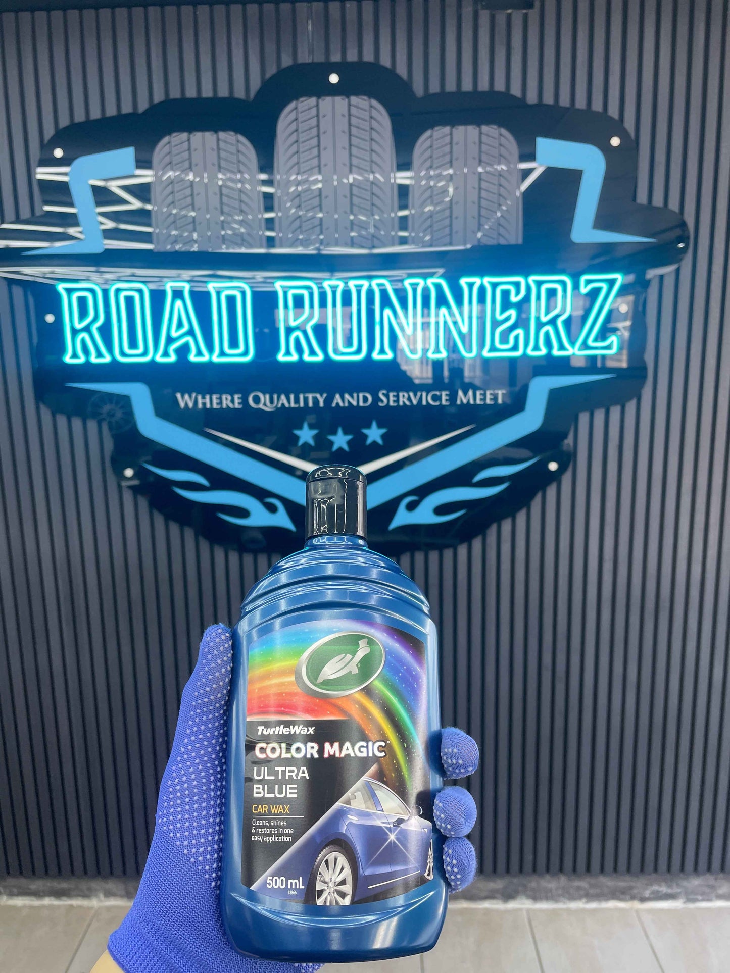 TURTLEWAX COLOR MAGIC ULTRA BLUE CAR WAX