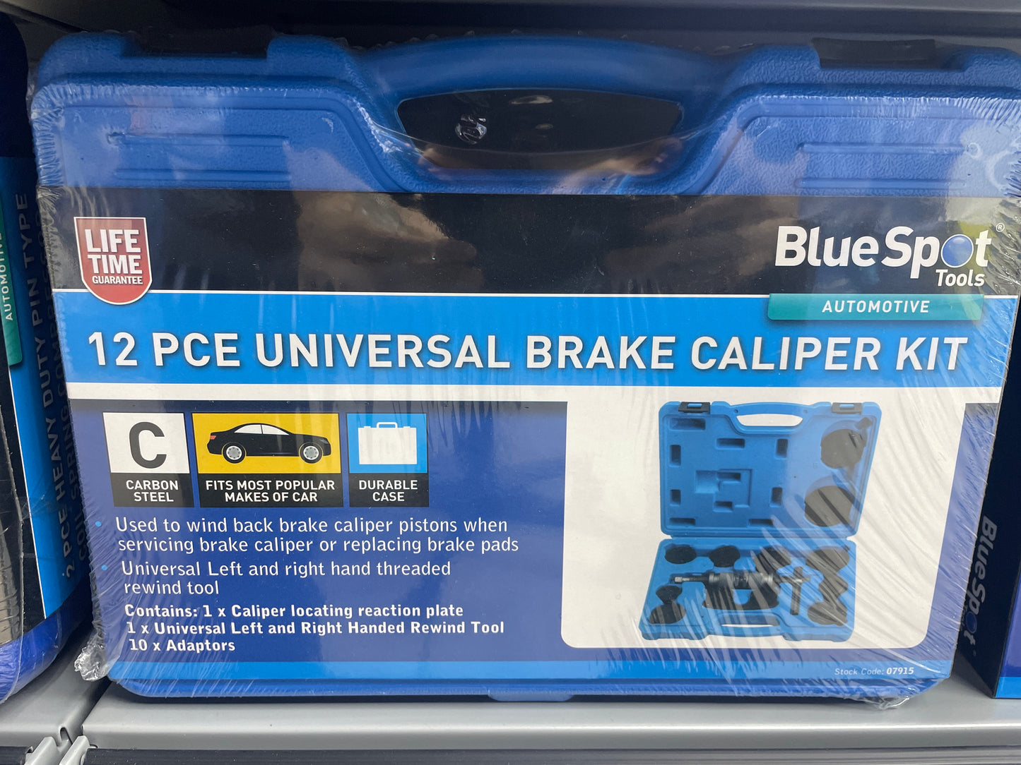 BLUESPOT 12 PCE UNIVERSAL BRAKE CALIPER KIT