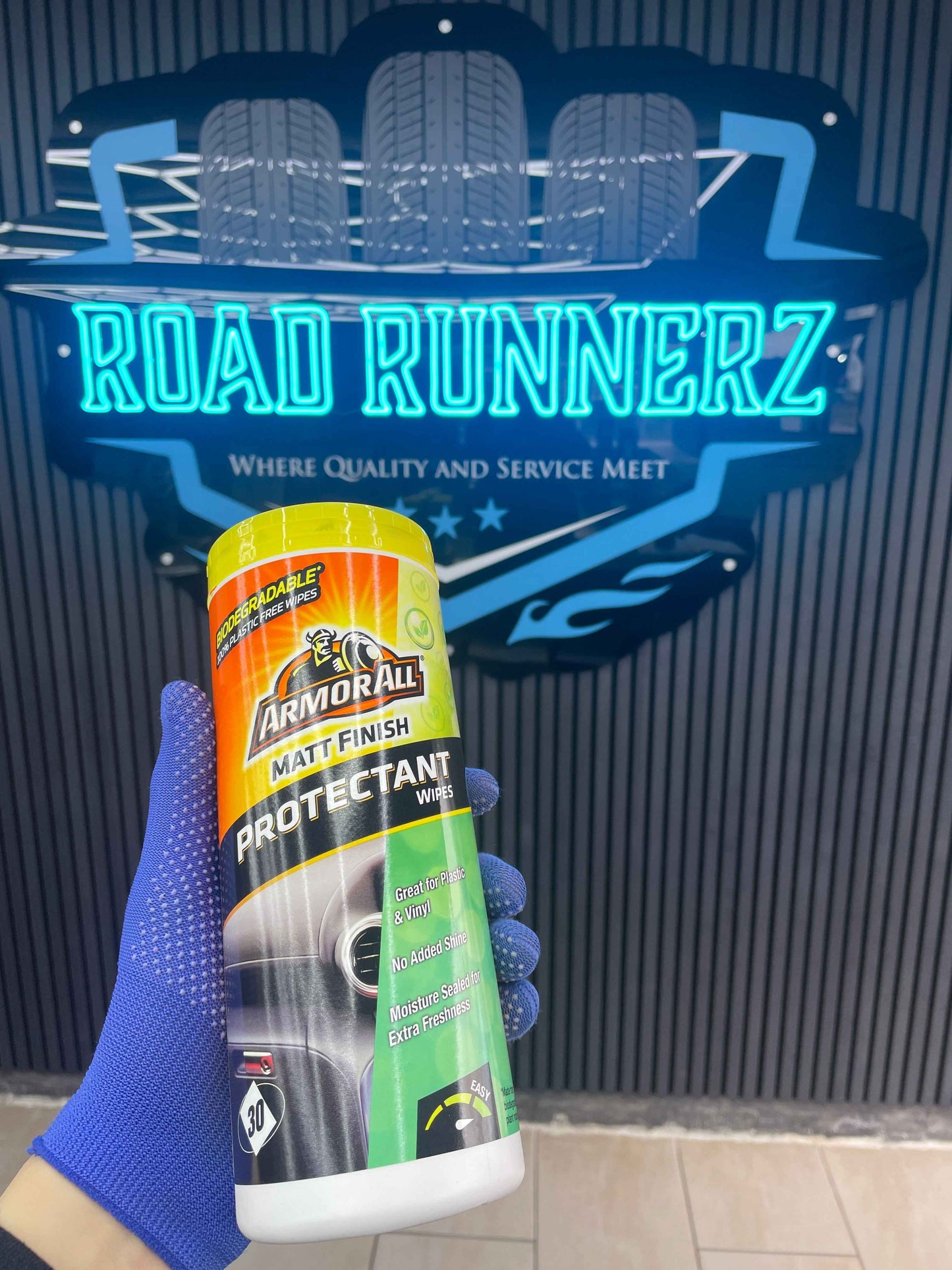 ARMORALL MATT FINISH PROTECTANT WIPES