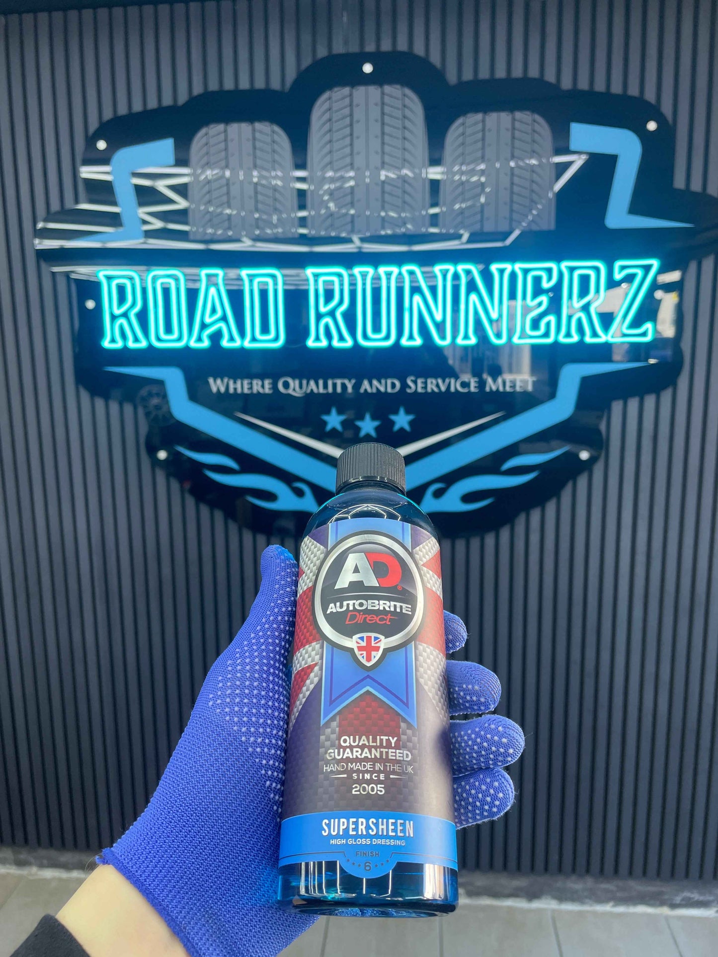 AUTOBRITE SUPERSHEEN HIGH GLOSS DRESSING 500ML