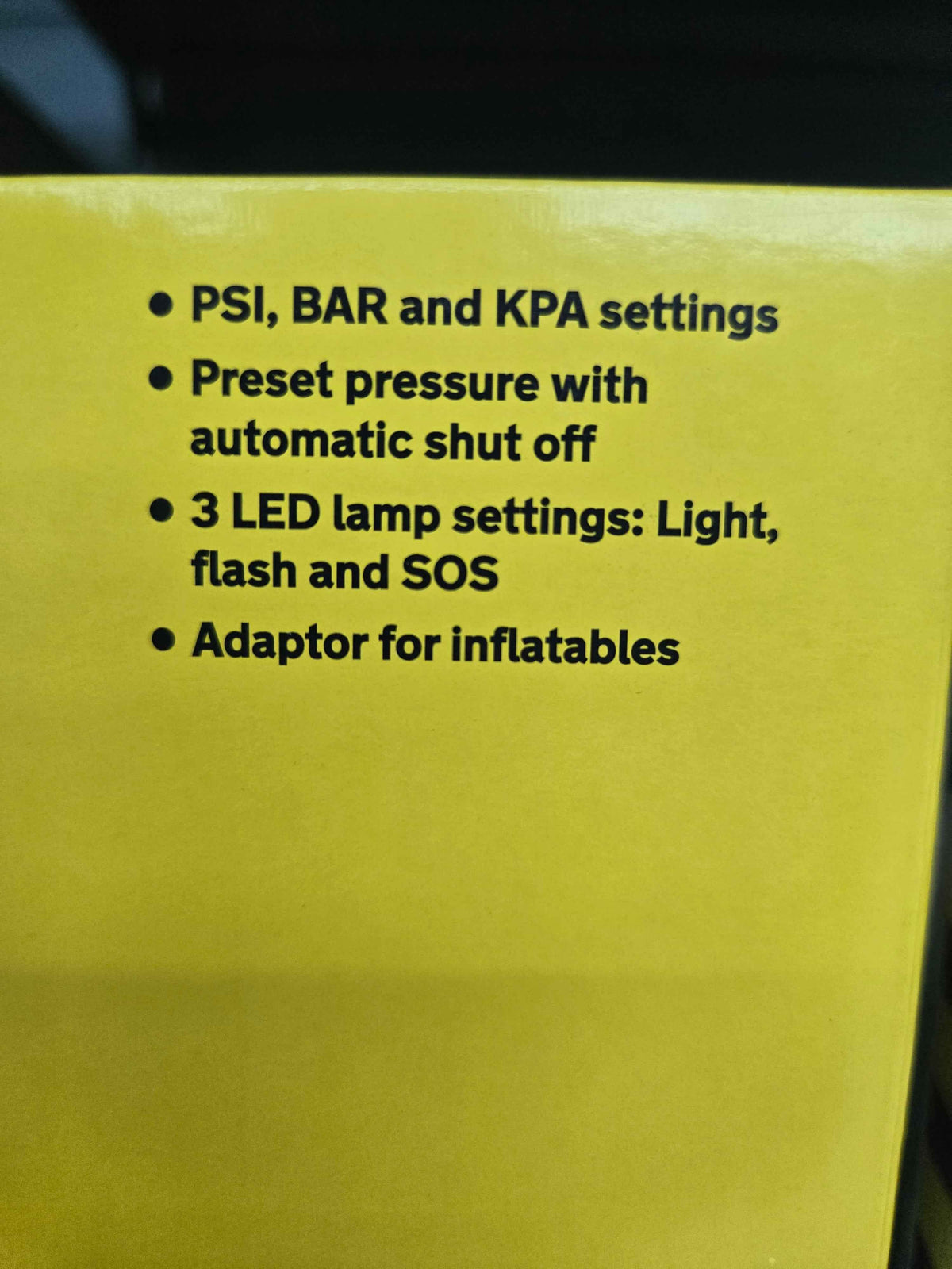 AA DIGITAL TYRE INFLATOR