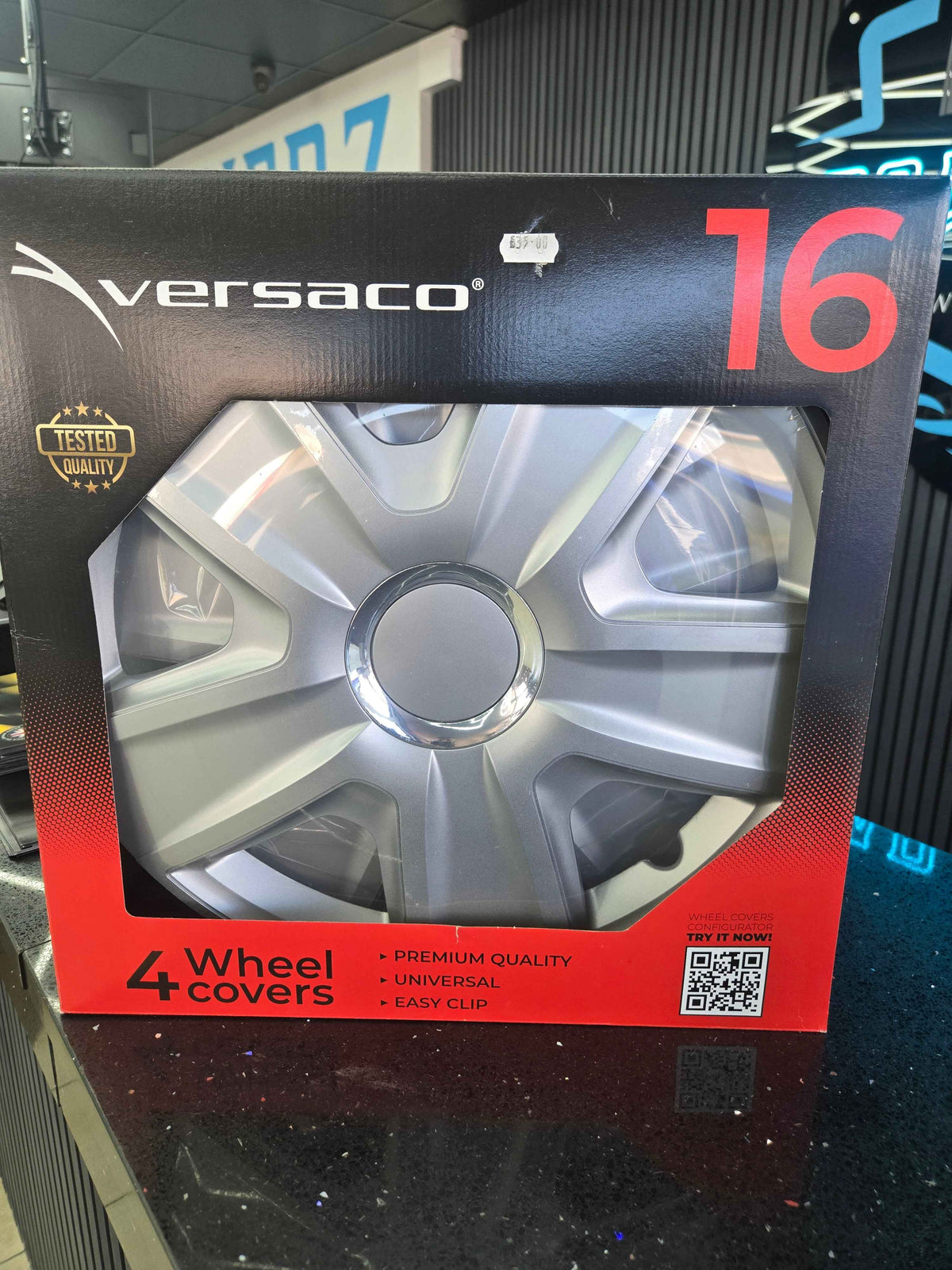 VERSACO 4 WHEEL COVERS "16"
