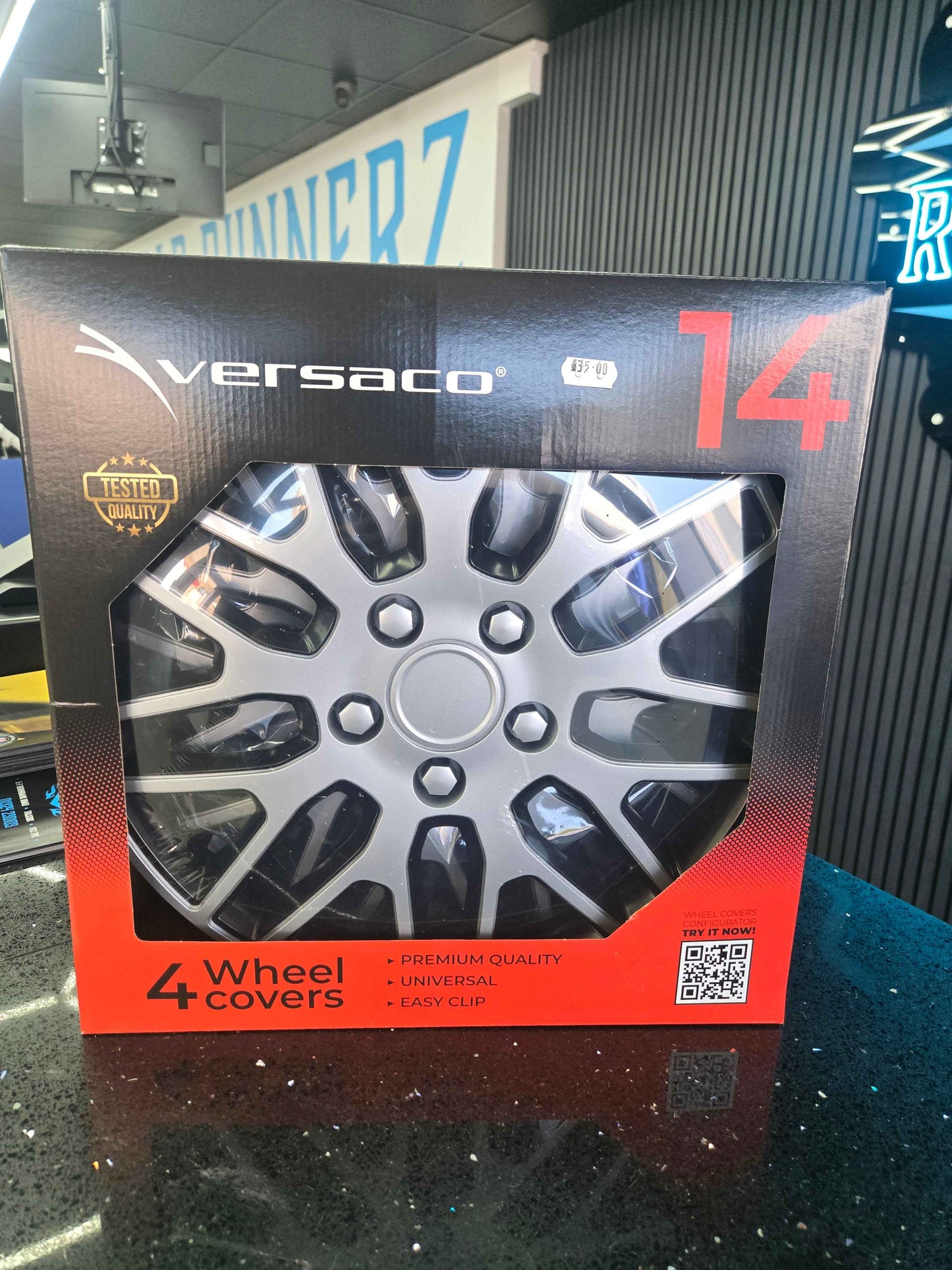 VERSACO 4 WHEEL COVERS "14"