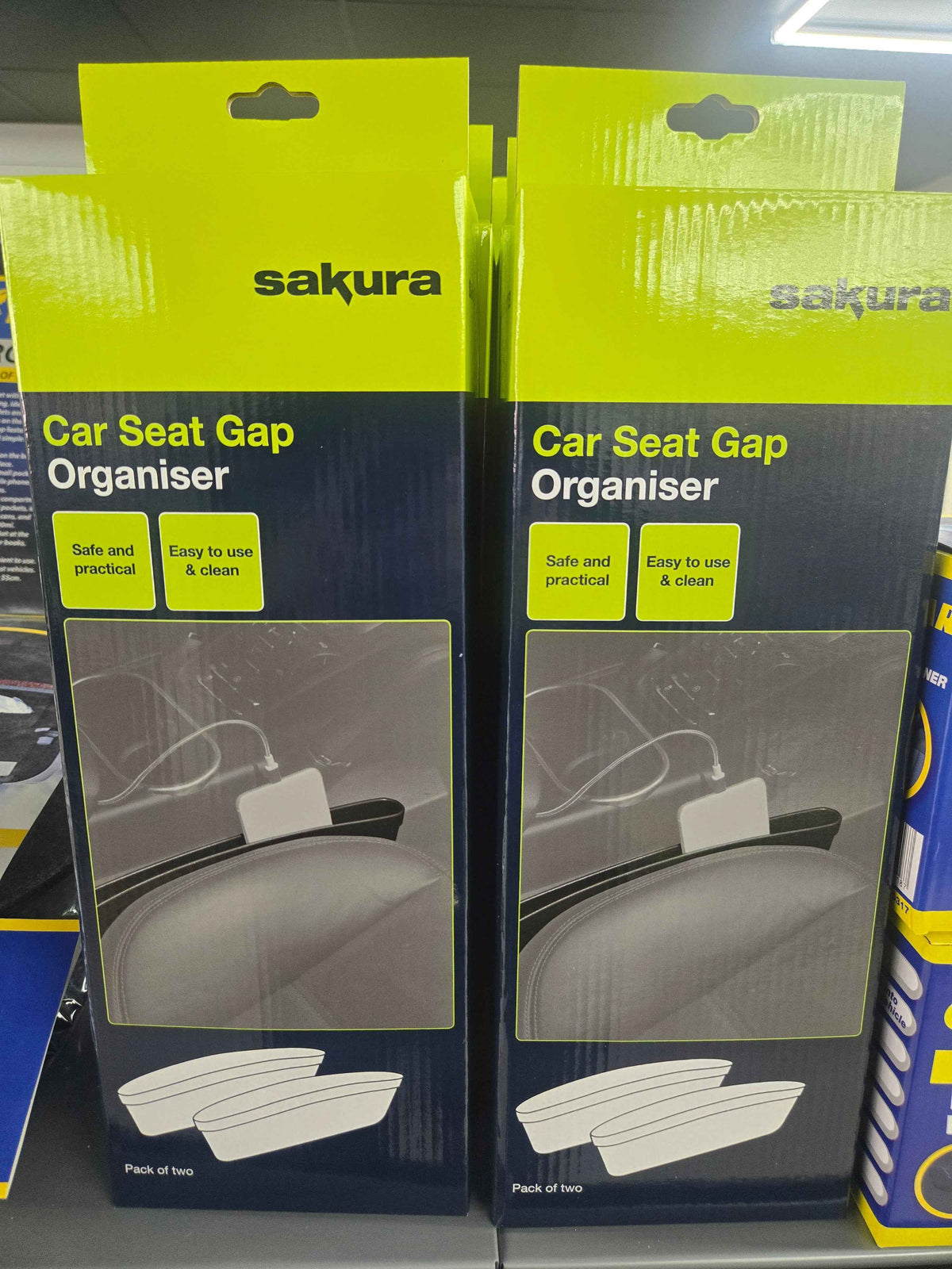 SAKURA CAR SEAT GAP ORGANISER