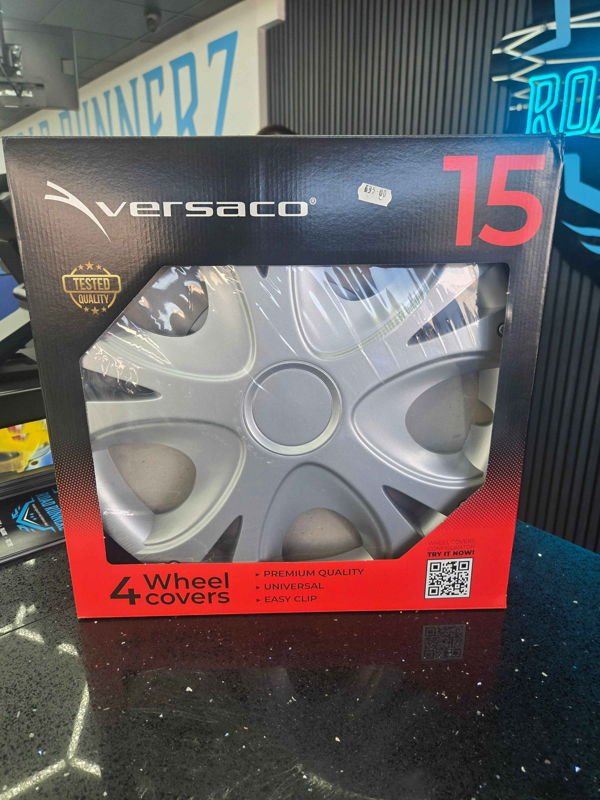 VERSACO 4 WHEEL COVERS "15"