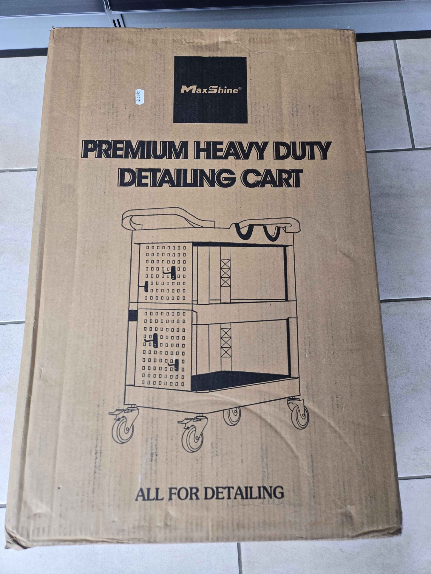 MAXSHINE PREMIUM HEAVY DUTY DETAILING CART