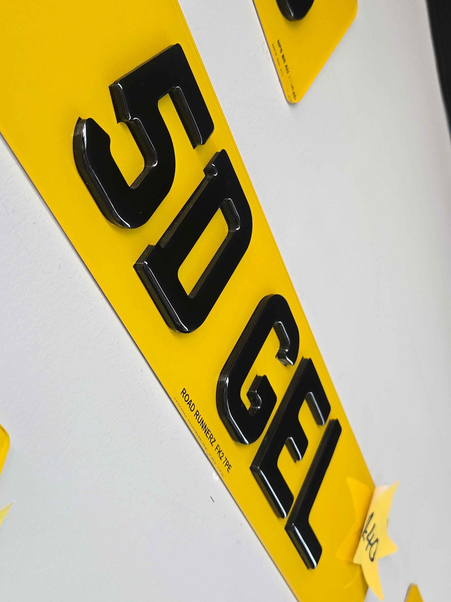 CUSTOM NUMBER PLATES