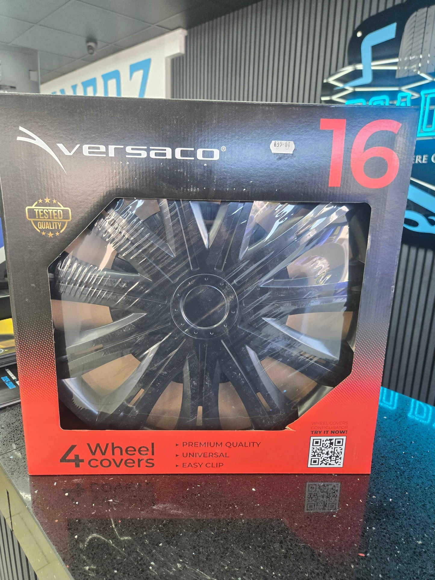 VERSACO 4 WHEEL COVERS "16"