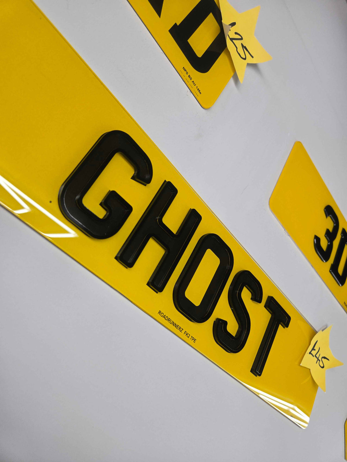 CUSTOM NUMBER PLATES
