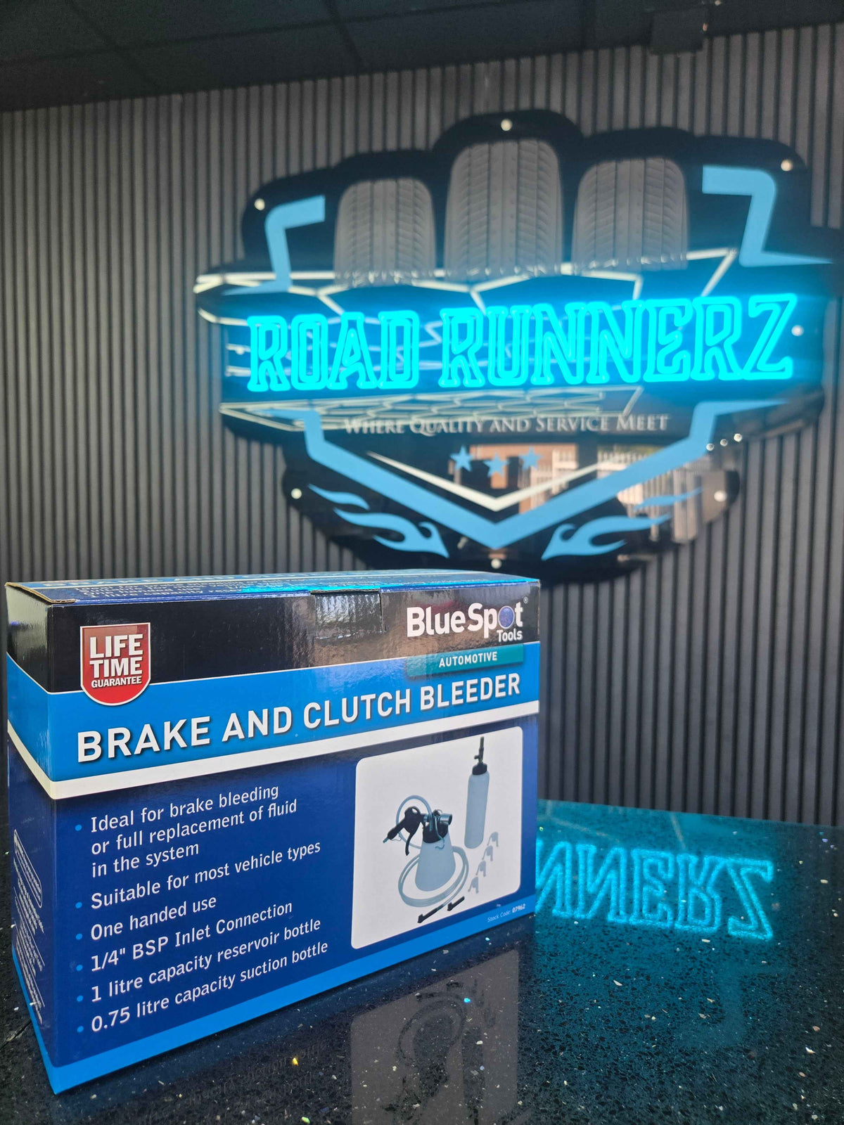 BLUESPOT AND CLUTCH BLEEDER