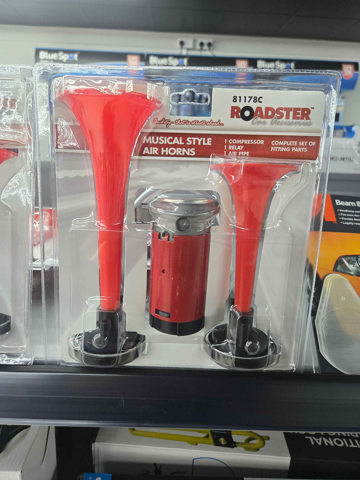 MUSICAL STYLE AIR HORNS