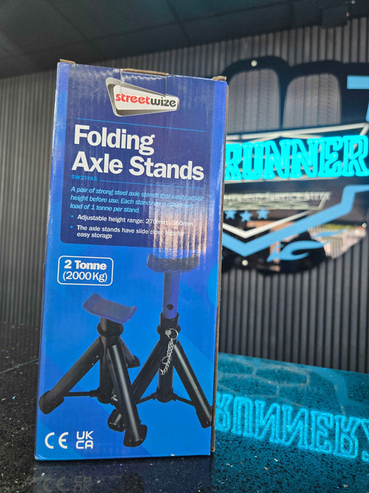 STREETWISE FOLDING AXLE STANDS