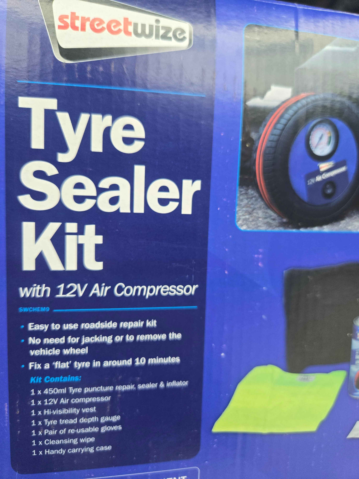 STREETWISE TYRE SEALER KIT