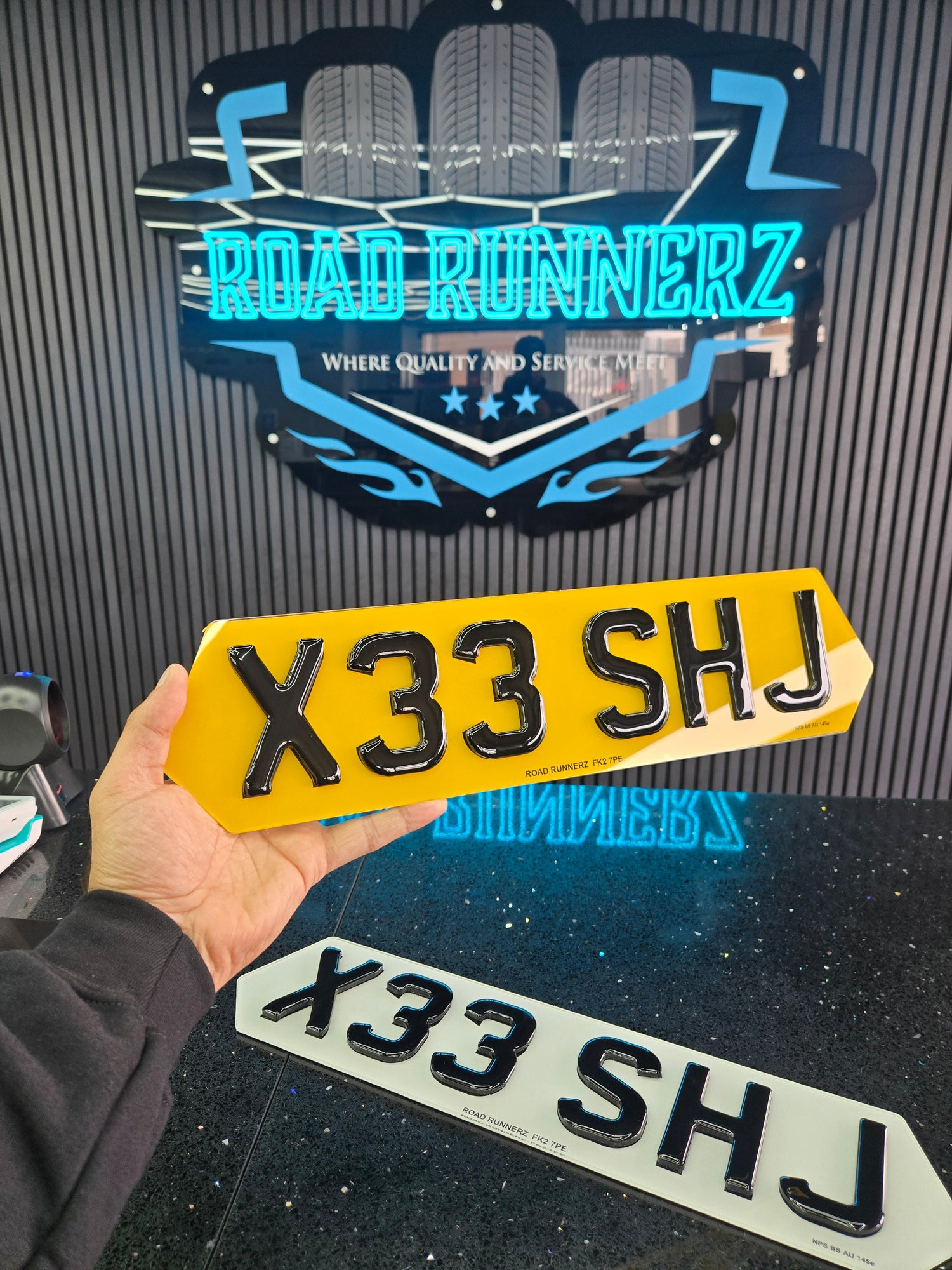 CUSTOM NUMBER PLATES