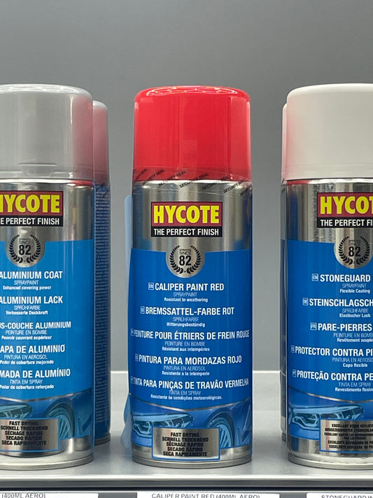 HYCOTE CALIPER RED SPRAY PAINT