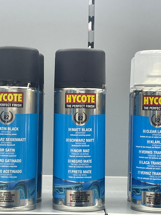 HYCOTE MATT BLACK SPRAY PAINT