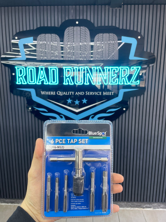 BLUESPOT 6 PCE TAP SET (M6-M12)