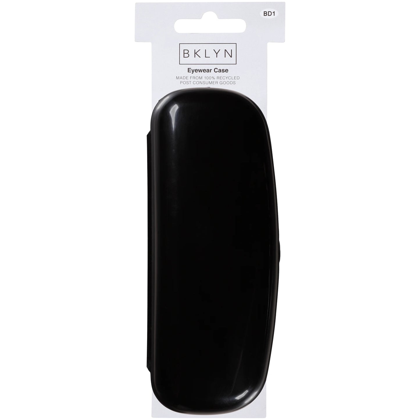, Black, Adult, Unisex, Plastic, Eyewear Case , BKCASEBLK0000, 1 Pc