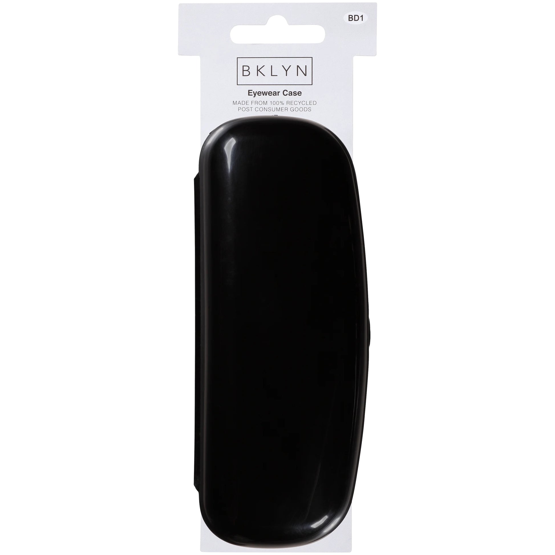, Black, Adult, Unisex, Plastic, Eyewear Case , BKCASEBLK0000, 1 Pc