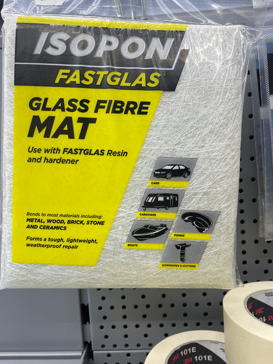 ISOPON FASTGLAS GLASS FIBRE MAT