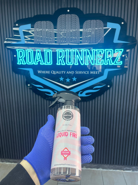 INFINITY WAX FALLOUT REMOVER LIQUID FIRE