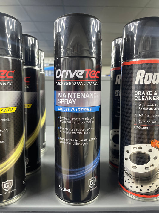 DRIVETEC MAINTENANCE SPRAY MULTI PURPOSE 500ML