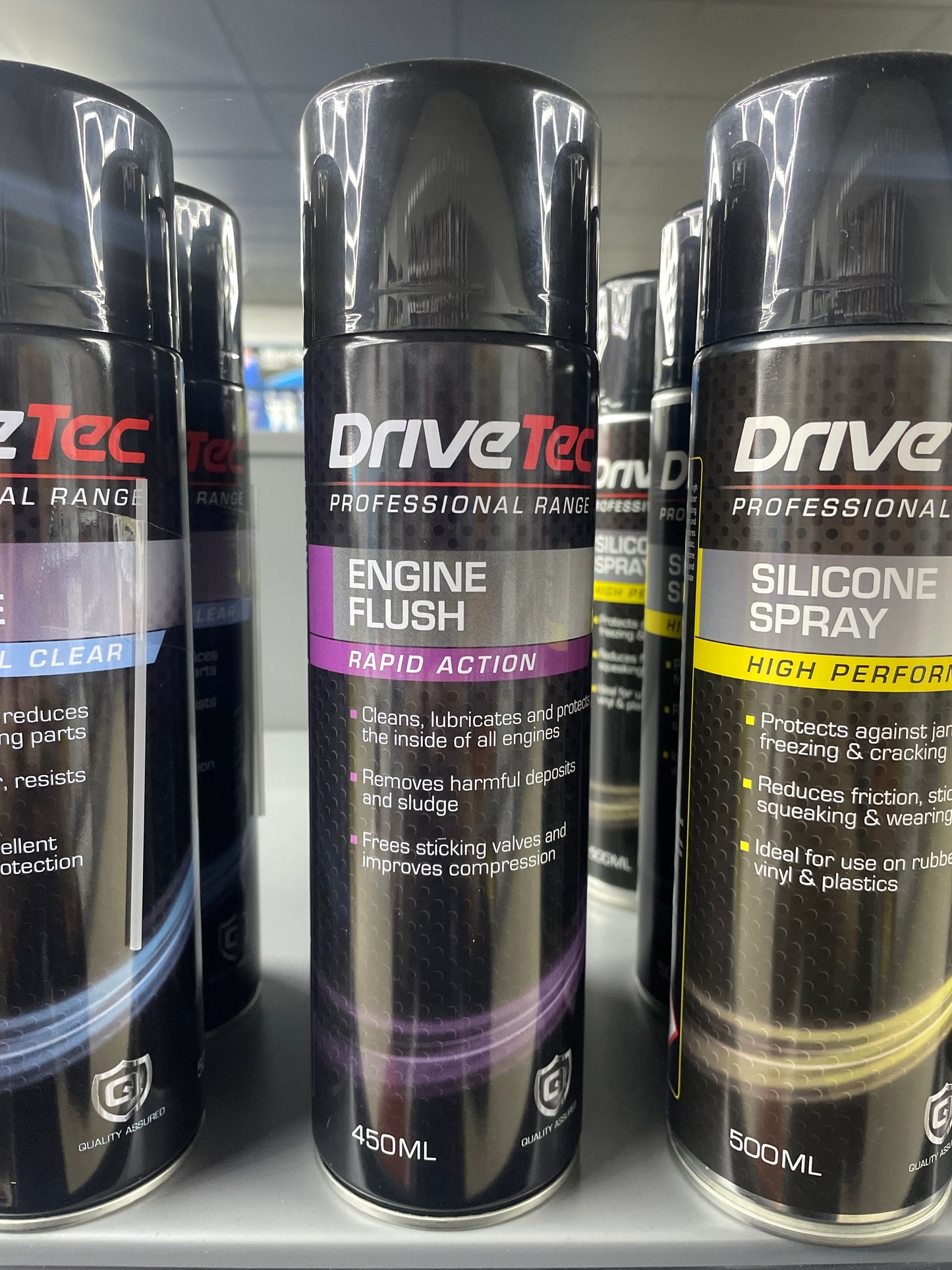 DRIVETEC ENGINE FLUSH RAPID ACTION 450ML