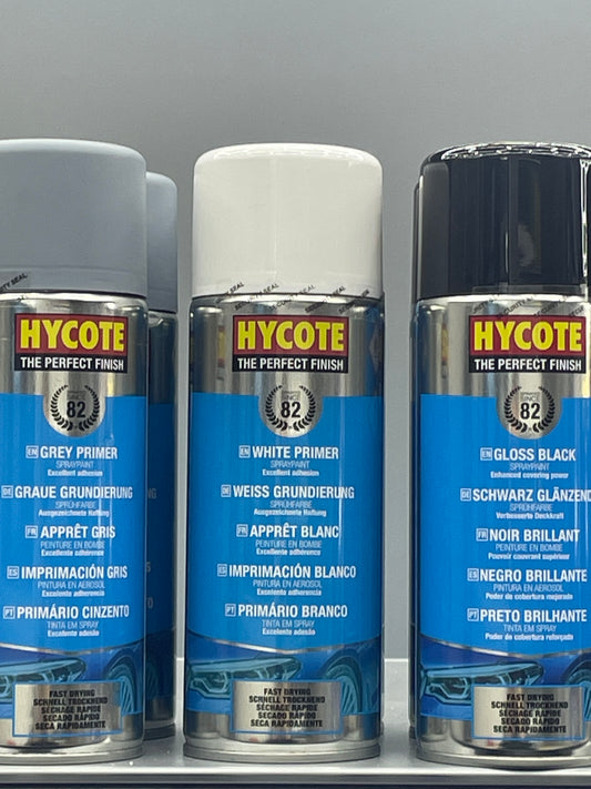 HYCOTE WHITE PRIMER SPRAY PAINT
