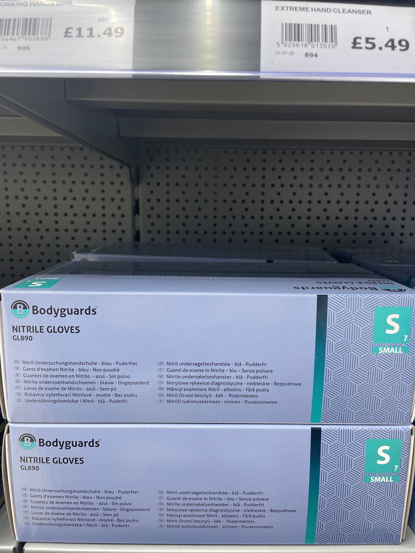 BODYGUARDS NITRILE GLOVES GL890