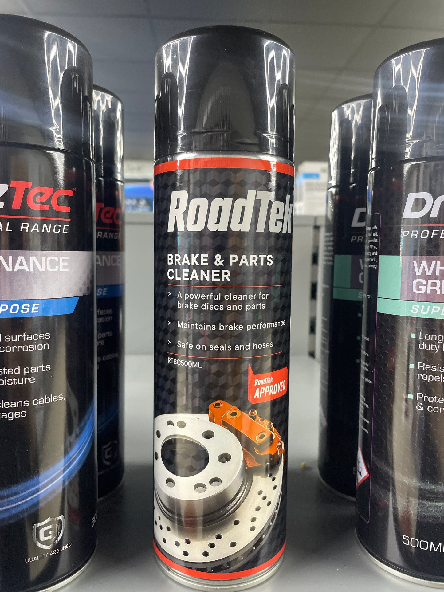 ROADTEK BRAKE & PARTS CLEANER 500ML