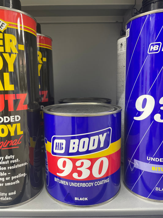 HB BODY 930 BITUMEN UNDERBODY COATING BLACK
