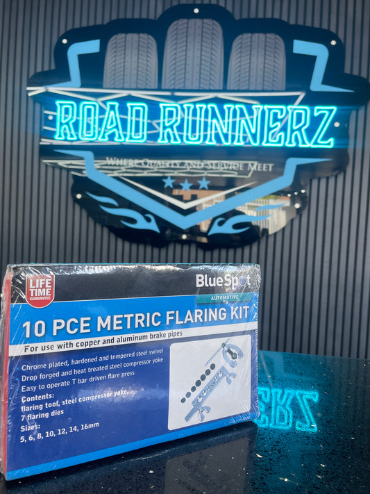BLUESPOT 10 PCE METRIC FLARING KIT